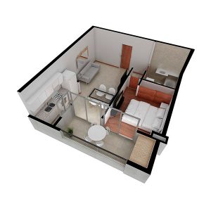 condo_pichincha_plano_2ambientes_1 Condo Pichincha. 2 ambientes